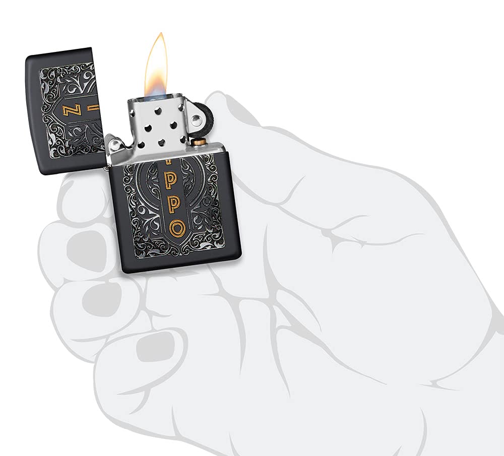 Zippo Zippo Bolts Design Pocket Lighter