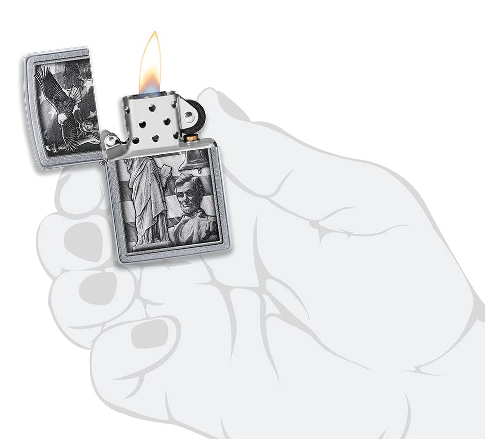 Zippo American Flag Lighters
