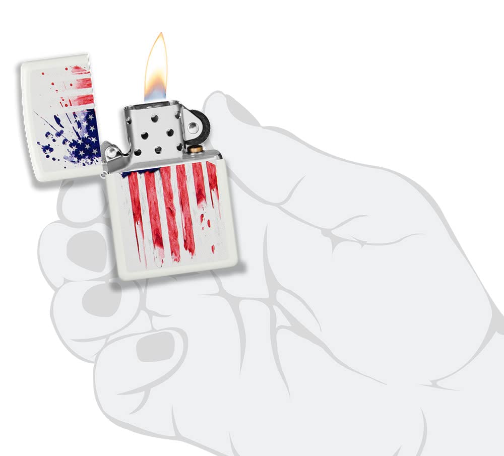 Zippo American Flag Lighters