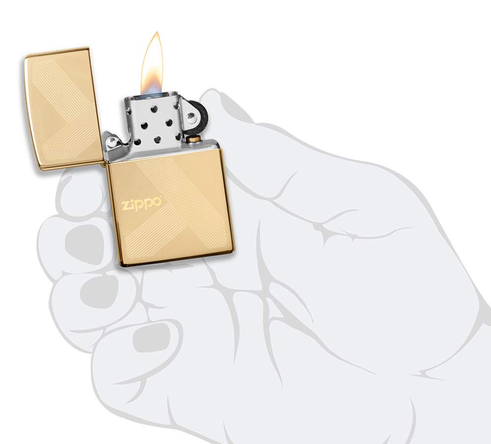 Zippo Zippo Bolts Design Pocket Lighter