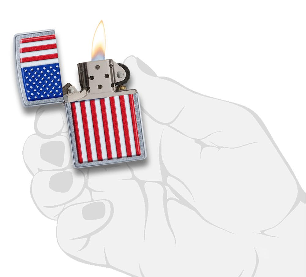 Zippo American Flag Lighters