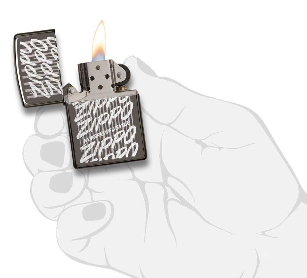 Zippo Zippo Bolts Design Pocket Lighter