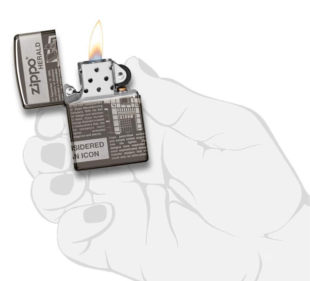 Zippo Zippo Bolts Design Pocket Lighter