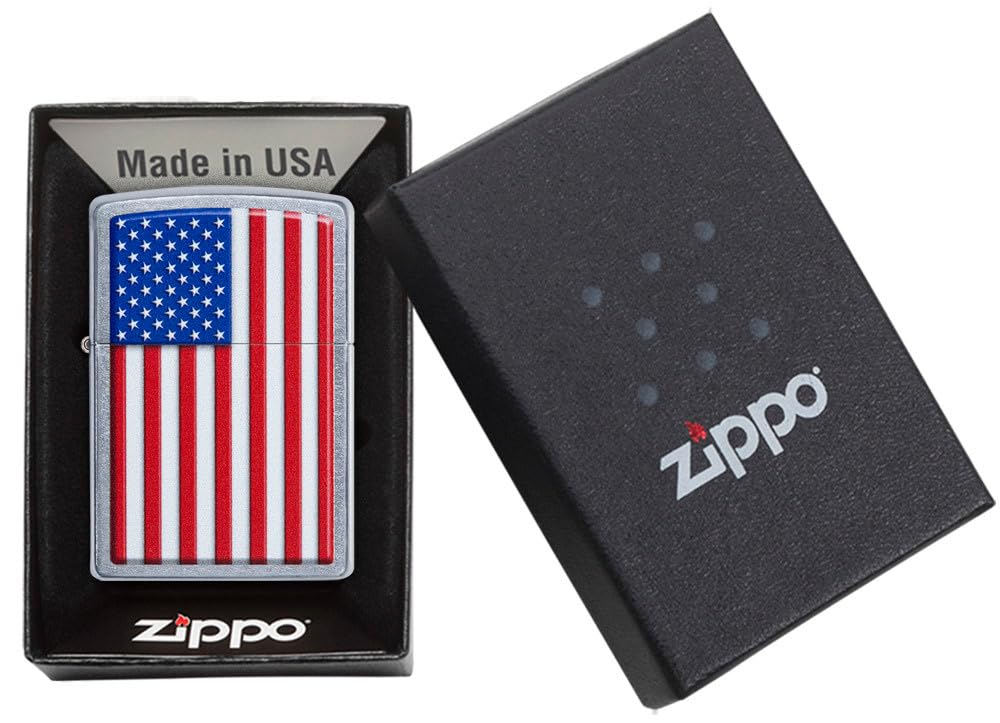 Zippo American Flag Lighters