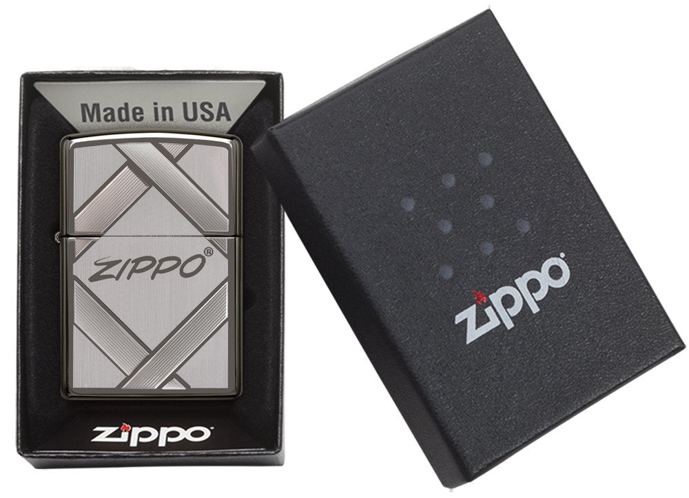 Zippo Zippo Bolts Design Pocket Lighter