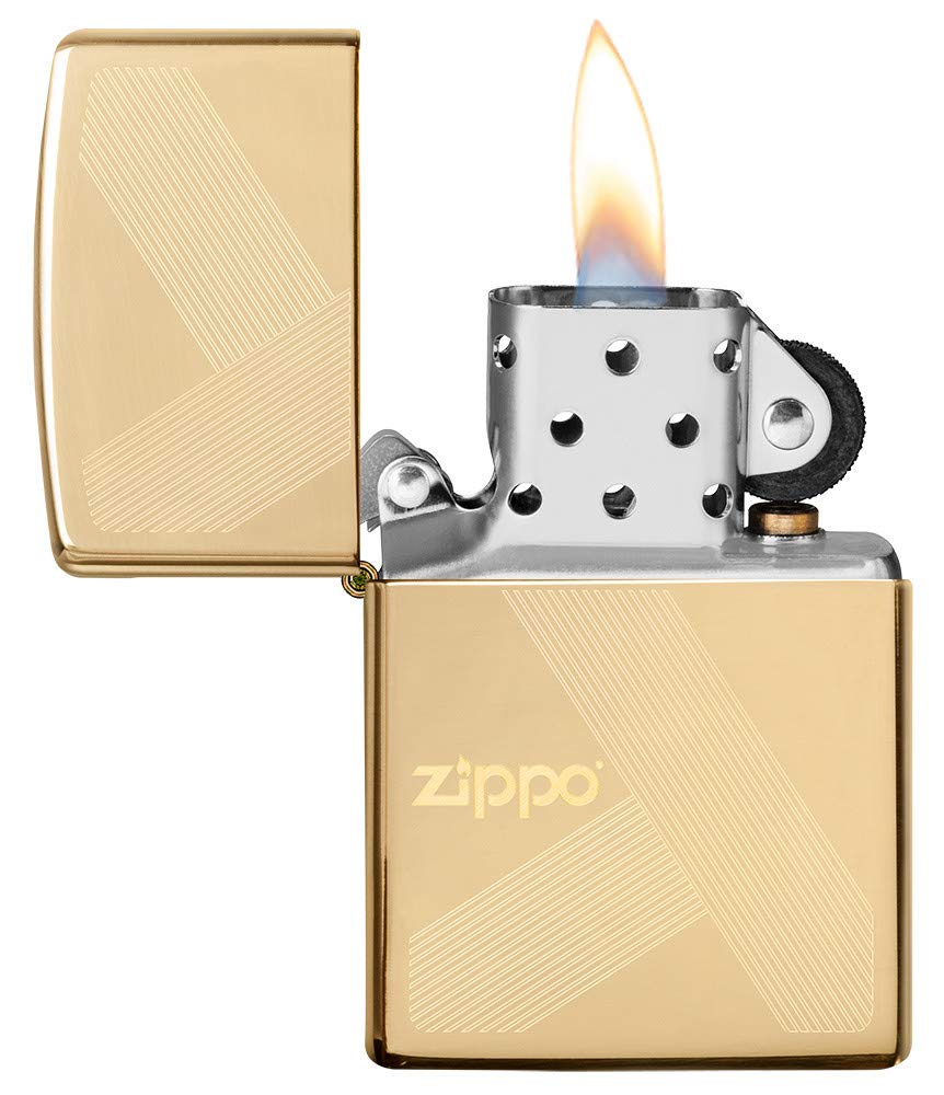 Zippo Zippo Bolts Design Pocket Lighter