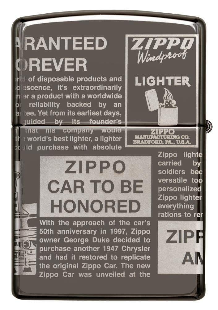 Zippo Zippo Bolts Design Pocket Lighter