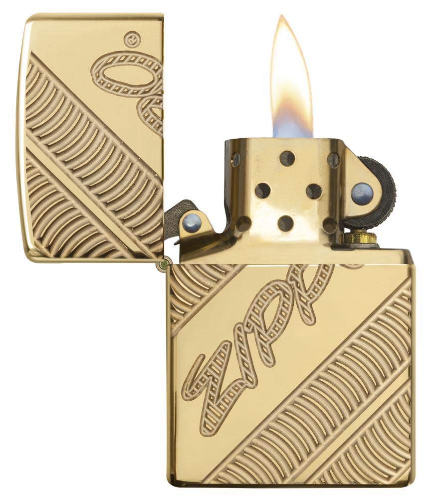 Zippo Zippo Bolts Design Pocket Lighter