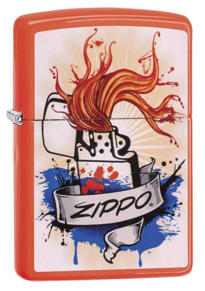 Zippo Zippo Bolts Design Pocket Lighter