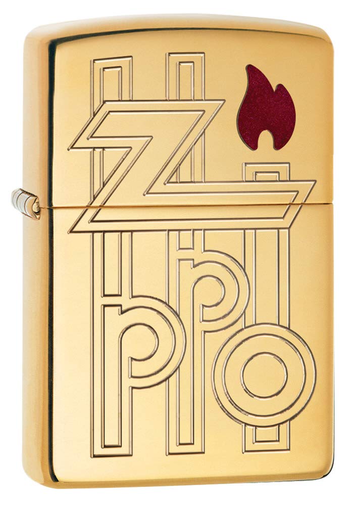 Zippo Zippo Bolts Design Pocket Lighter