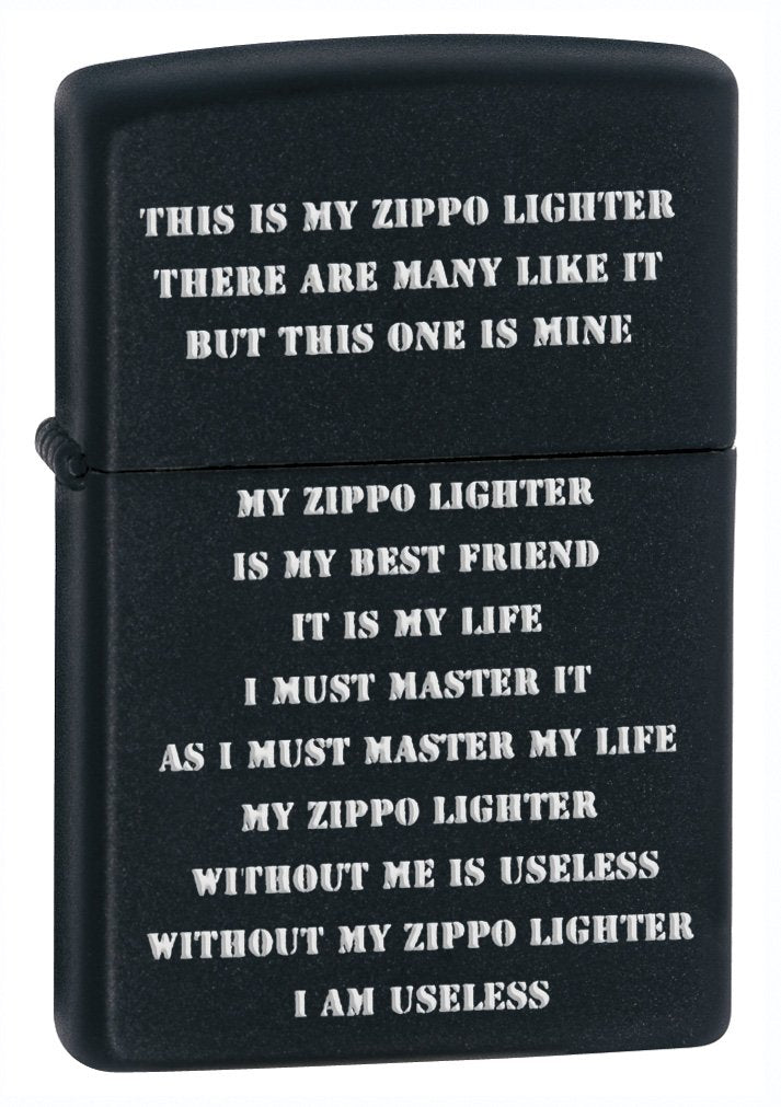 Zippo Zippo Bolts Design Pocket Lighter