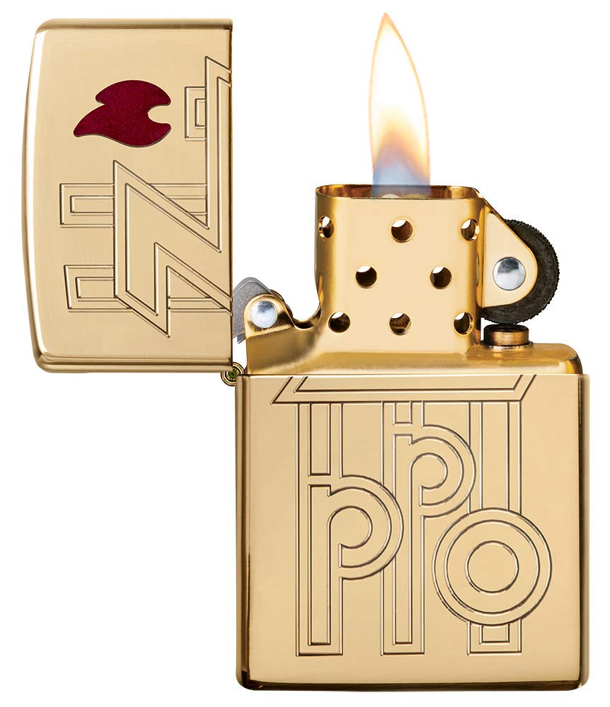 Zippo Zippo Bolts Design Pocket Lighter