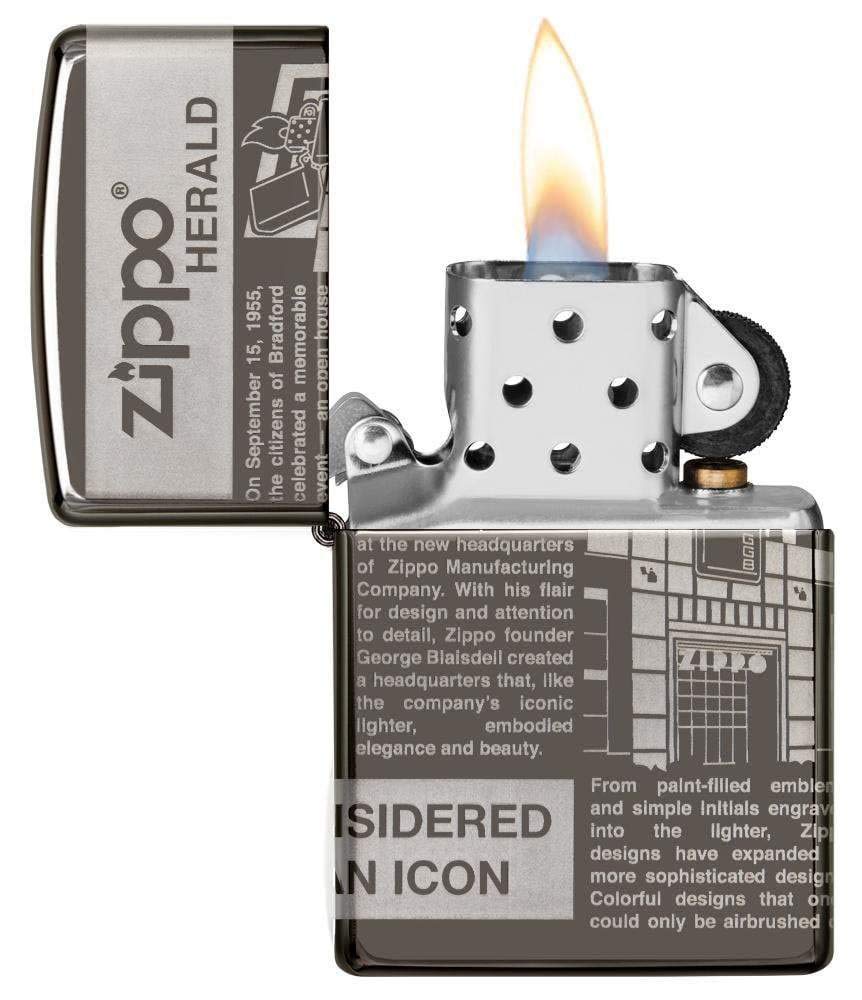 Zippo Zippo Bolts Design Pocket Lighter