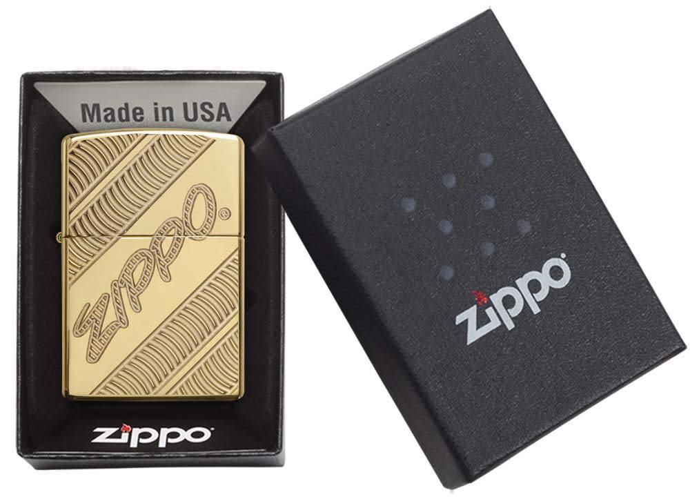 Zippo Zippo Bolts Design Pocket Lighter