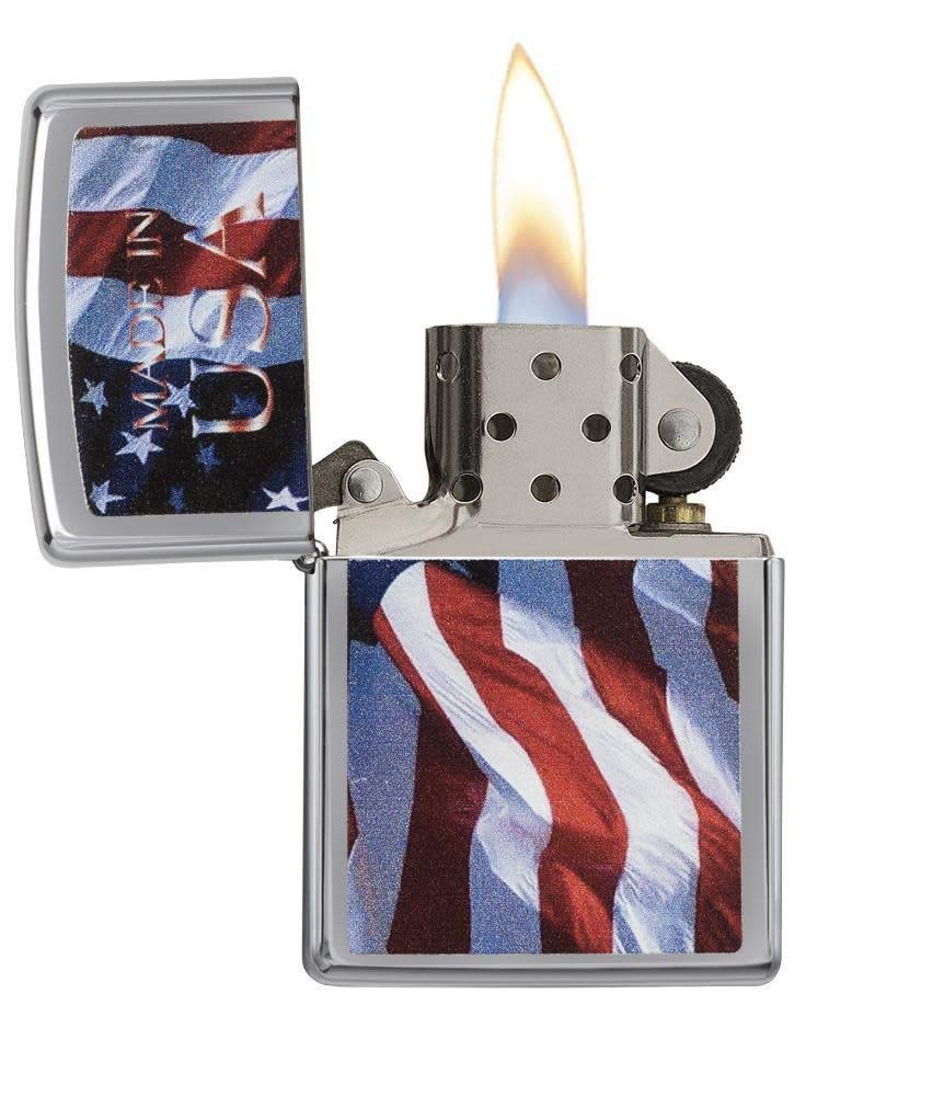 Zippo American Flag Lighters