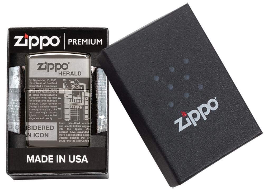 Zippo Zippo Bolts Design Pocket Lighter