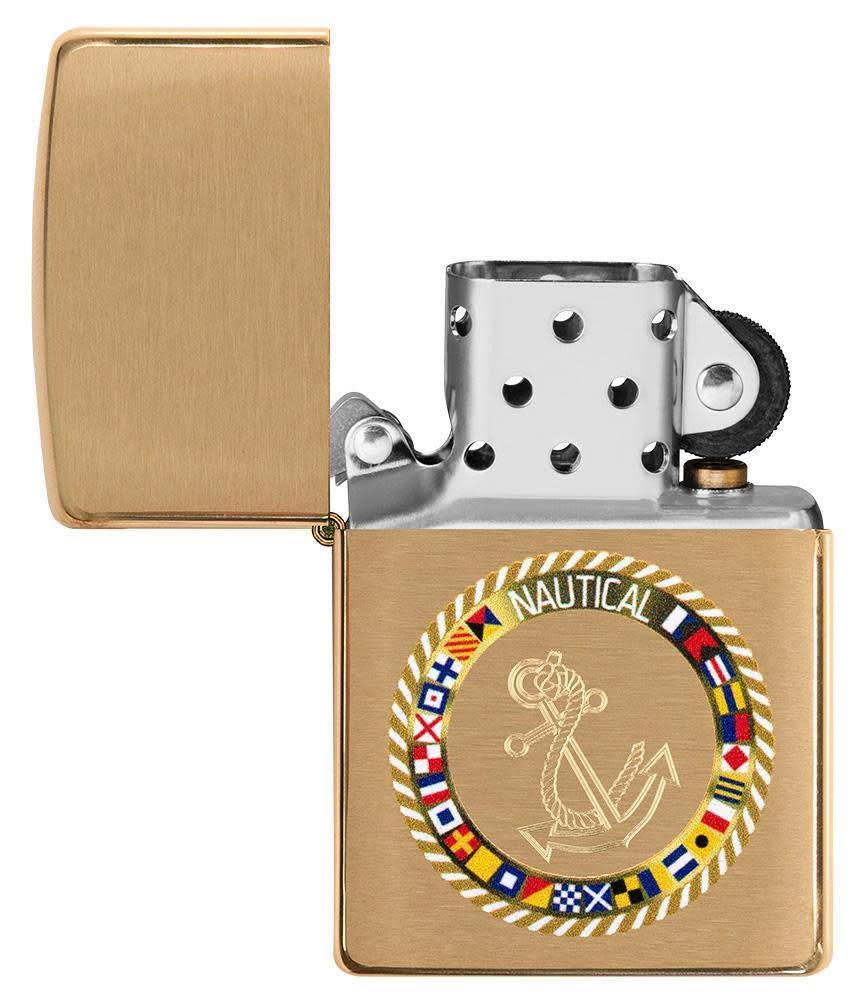 Zippo Lighter: Armor Deep Carve Multicut Pattern - High Polish Chrome 49881