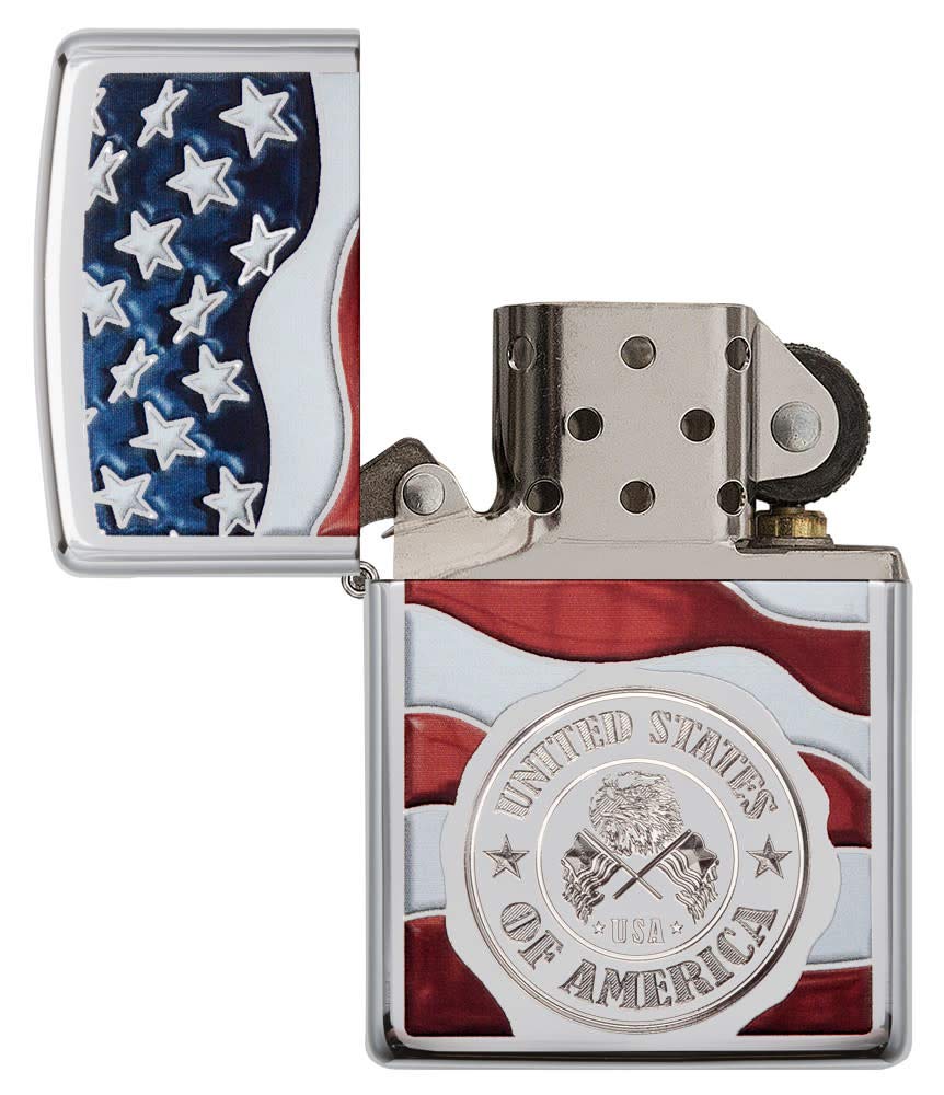 Zippo American Flag Lighters