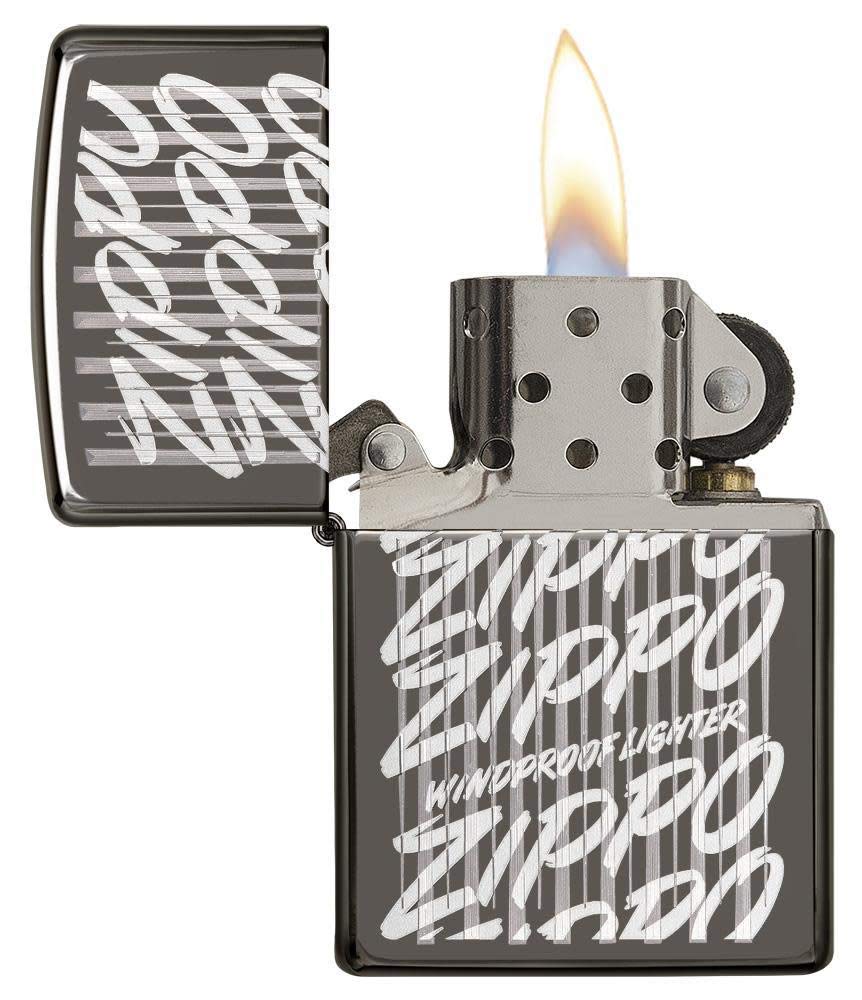 Zippo Zippo Bolts Design Pocket Lighter