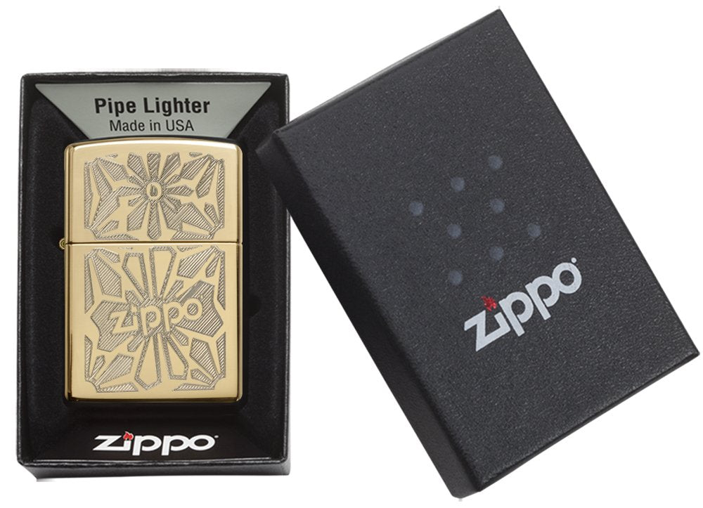 Zippo Zippo Bolts Design Pocket Lighter