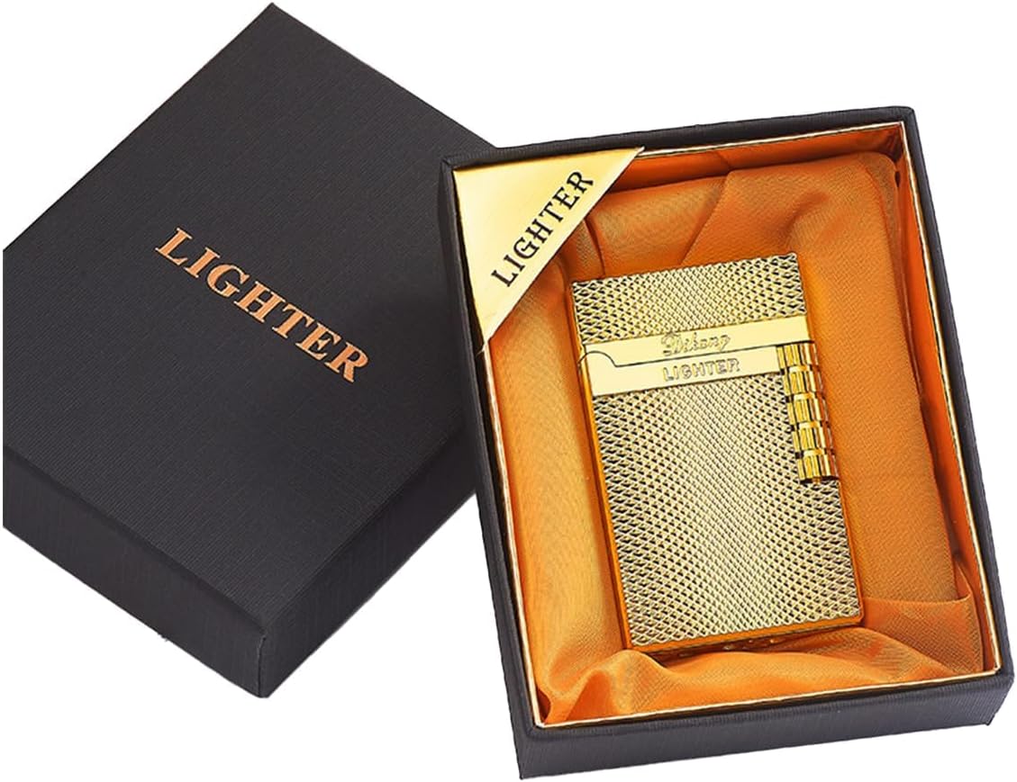 Refillable ButaneLighter Soft Flame Lighters，Ideal Christmas & Friendship Gifts Stocking Stuffers