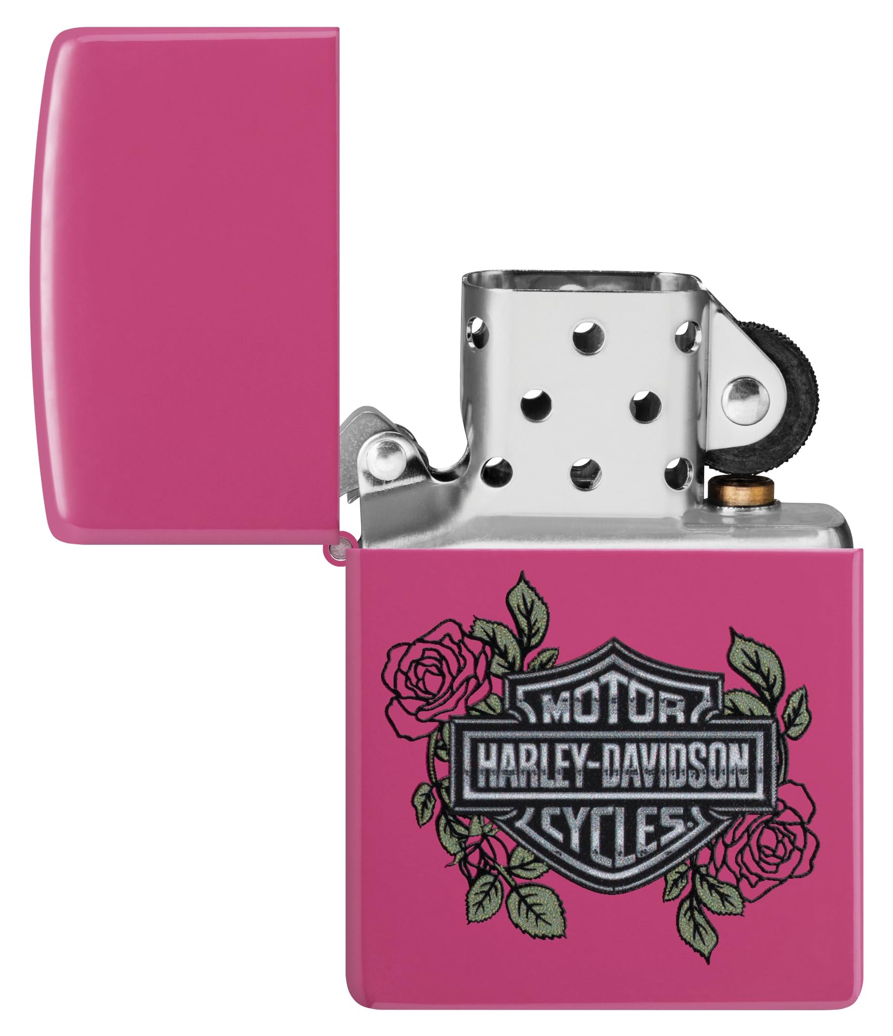 Zippo Lighter: Armor MultiCut Art Deco Design - Antique Brass 46675