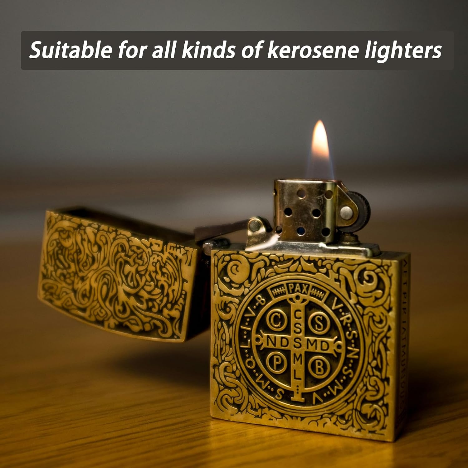 Lighters Maintenance Kit, Vintage Lighter Repair Kit | Repair Kit Complete Set for Most Lighters, Repairing Antique Lighter, Includes Lighters Gasket Seal, Flint, Accessories, Case