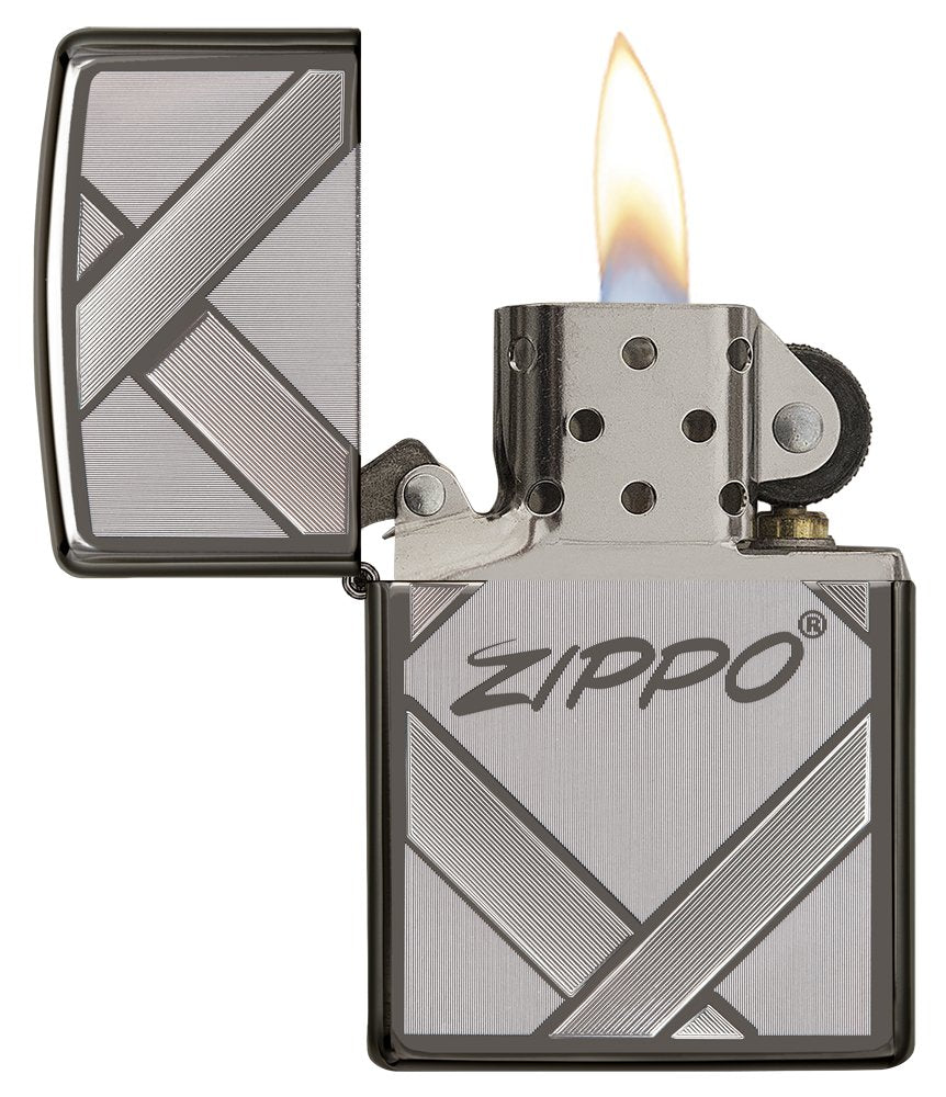 Zippo Zippo Bolts Design Pocket Lighter