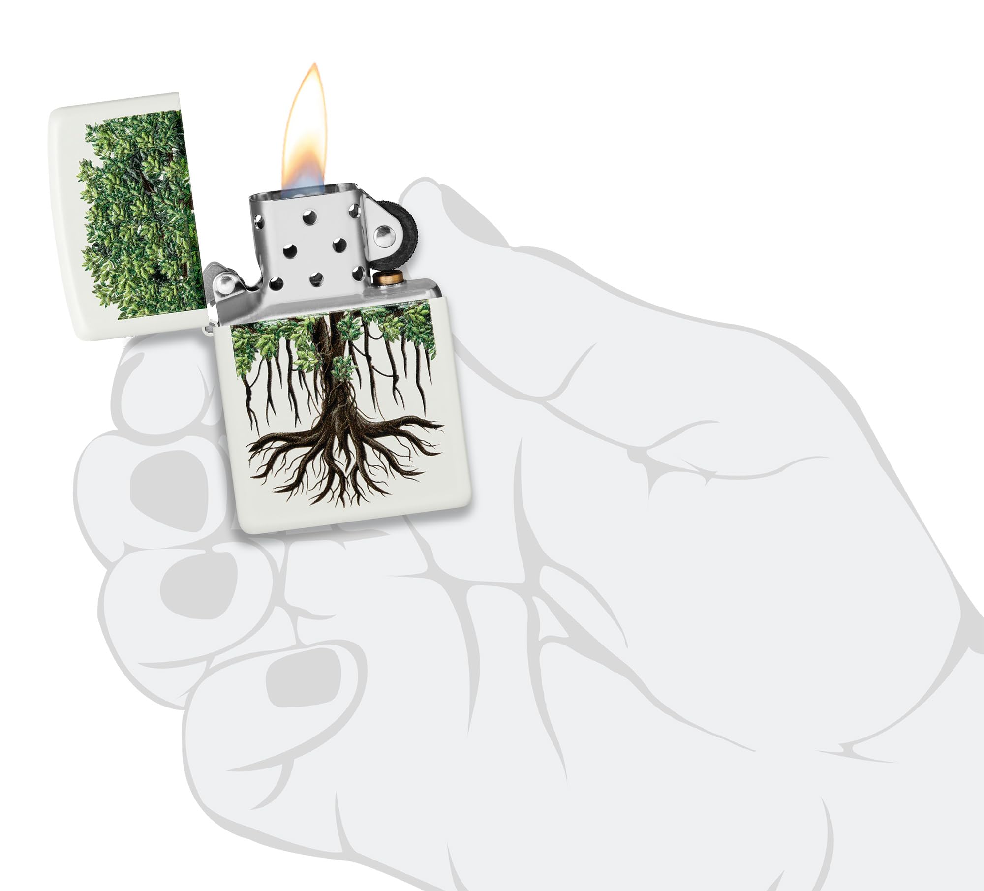 Zippo Armor Tree of Life Design Pocket Lighter