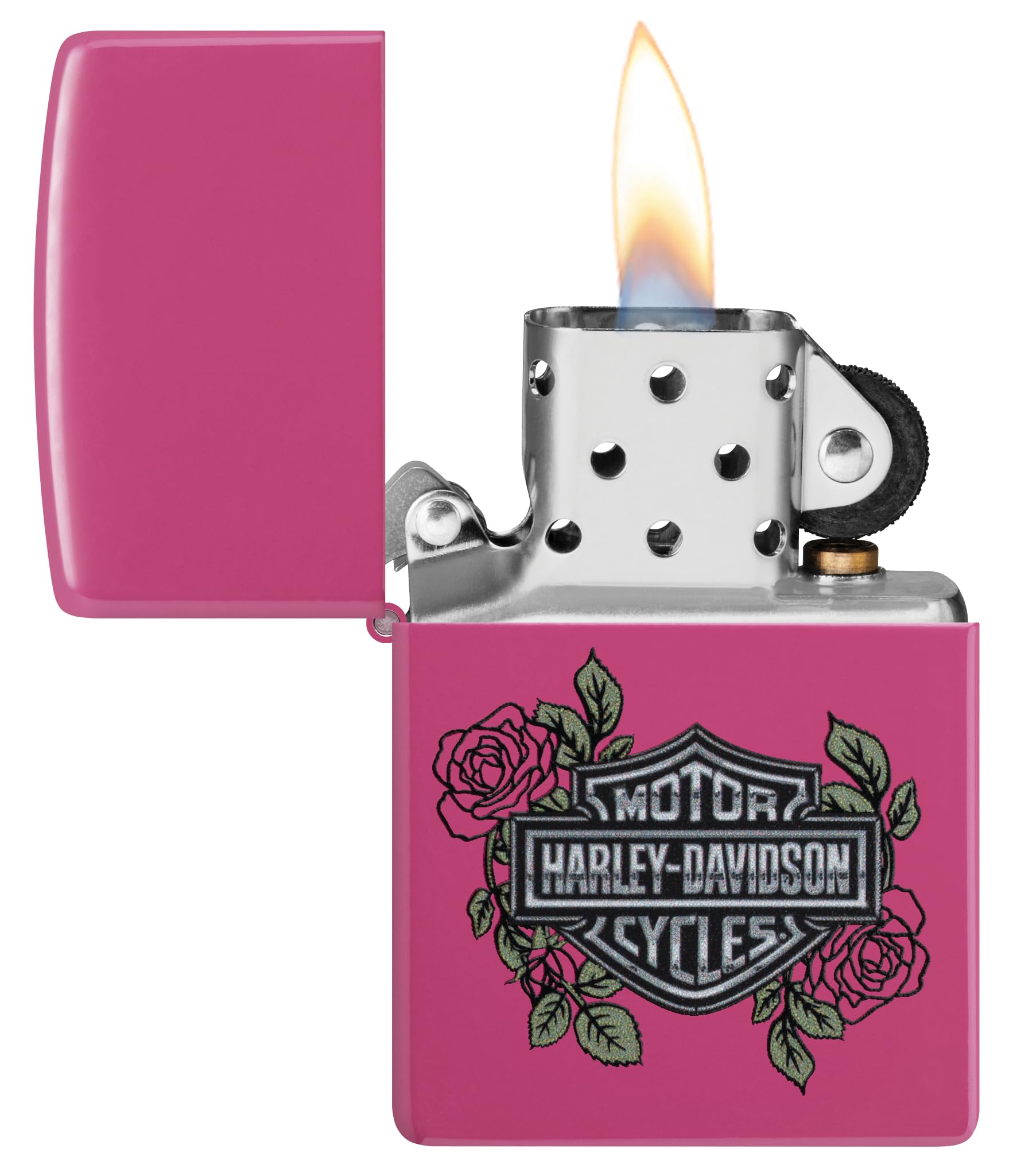 Zippo Lighter: Armor MultiCut Art Deco Design - Antique Brass 46675
