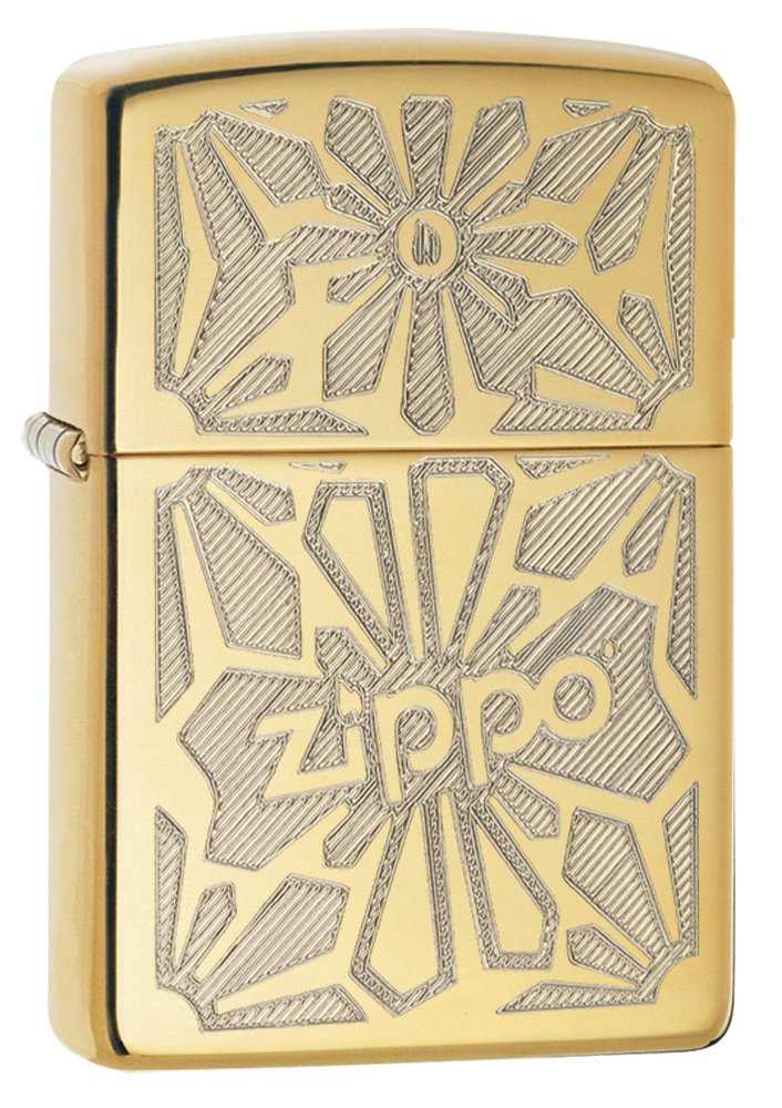 Zippo Zippo Bolts Design Pocket Lighter