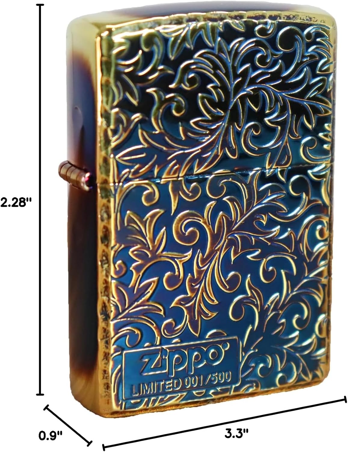 ZIPPO Lighters Arabesque Design case Limited 2KA-BGI LTD