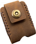 Leather Lighter Belt Sheath Holder, Handmade Leather Lighter Case,Protective Lighter Pocket for Personalized Boyfriend Birthday