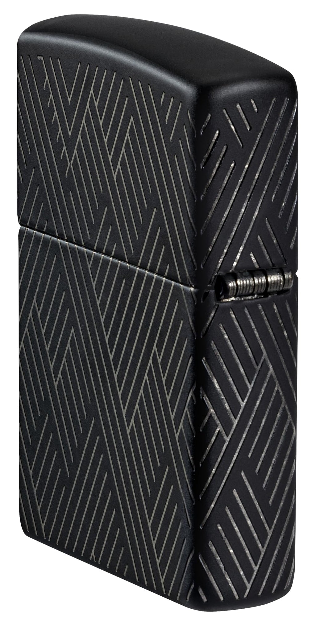 Zippo Lighter: Armor Deep Carve Multicut Pattern - High Polish Chrome 49881