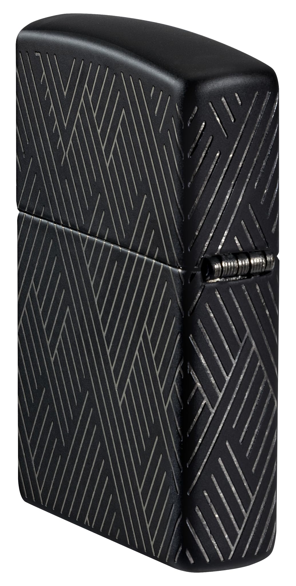 Zippo Lighter: Armor Deep Carve Multicut Pattern - High Polish Chrome 49881
