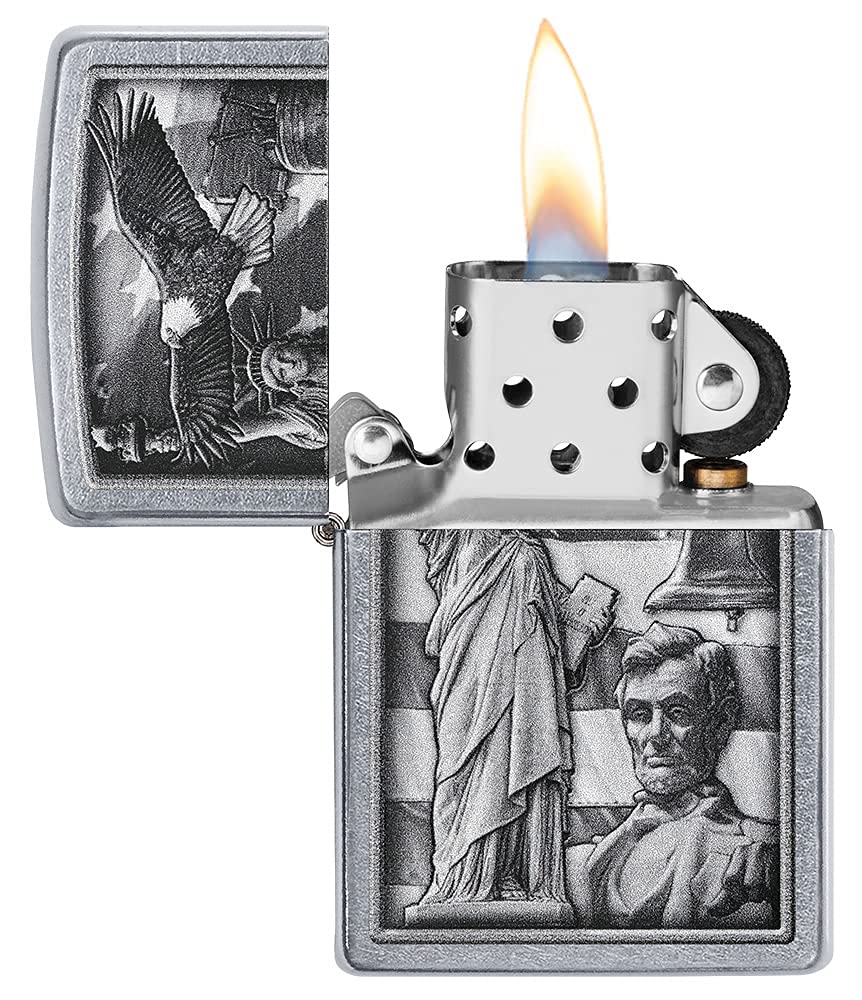 Zippo American Flag Lighters