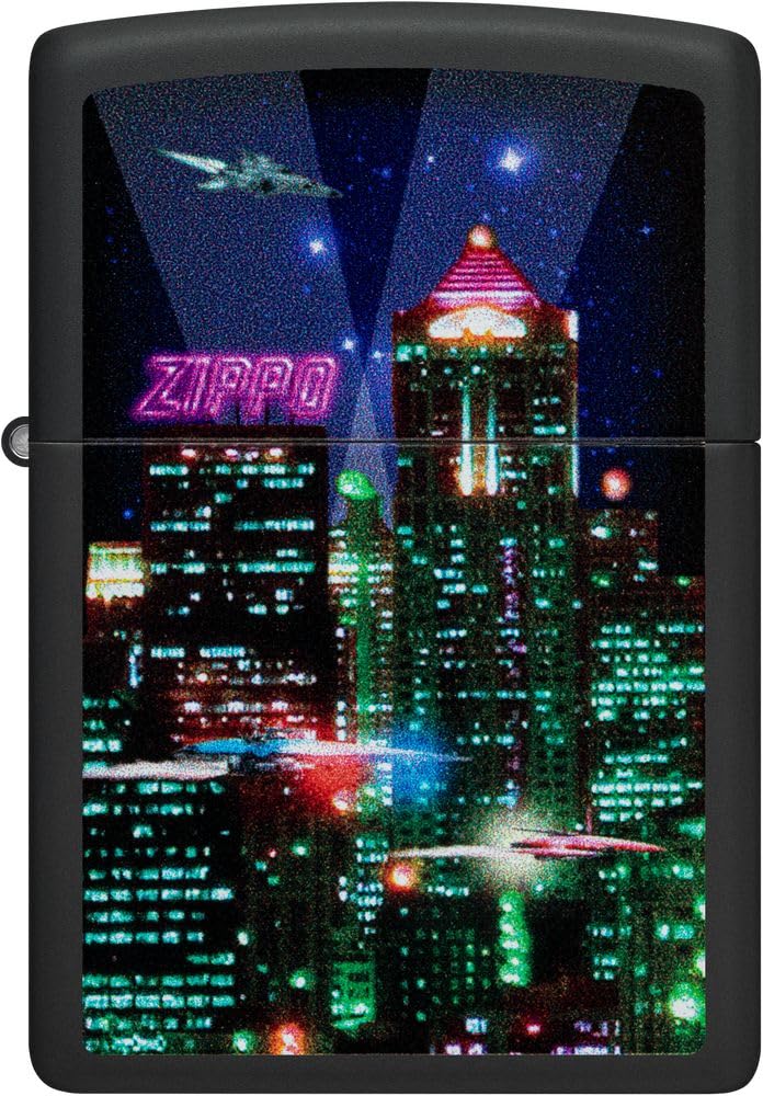 Zippo Zippo Bolts Design Pocket Lighter