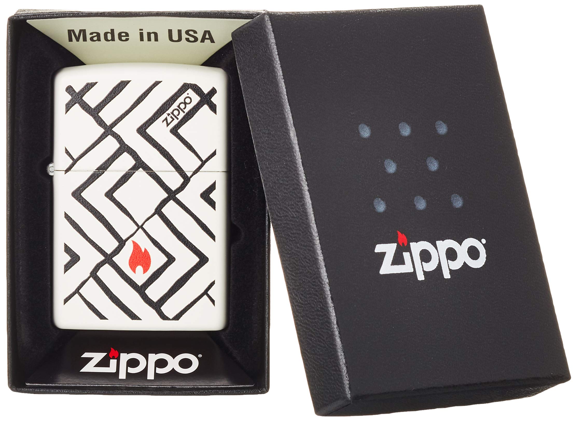 Zippo Lighter: Armor Deep Carve Multicut Pattern - High Polish Chrome 49881