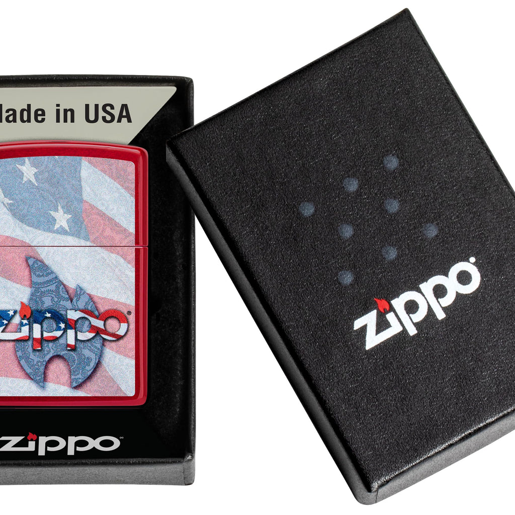 Zippo American Flag Lighters