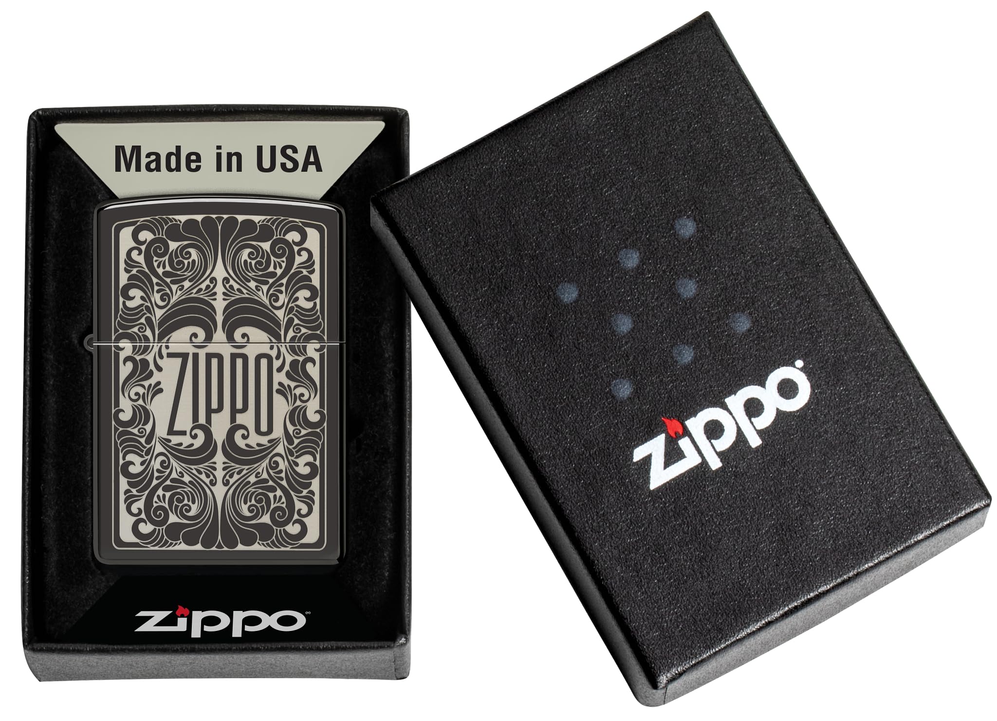 Zippo Zippo Bolts Design Pocket Lighter