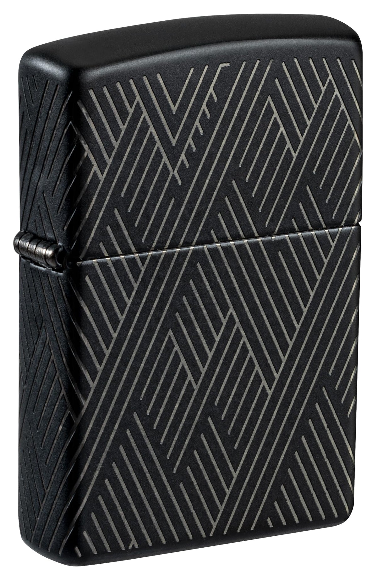 Zippo Lighter: Armor Deep Carve Multicut Pattern - High Polish Chrome 49881