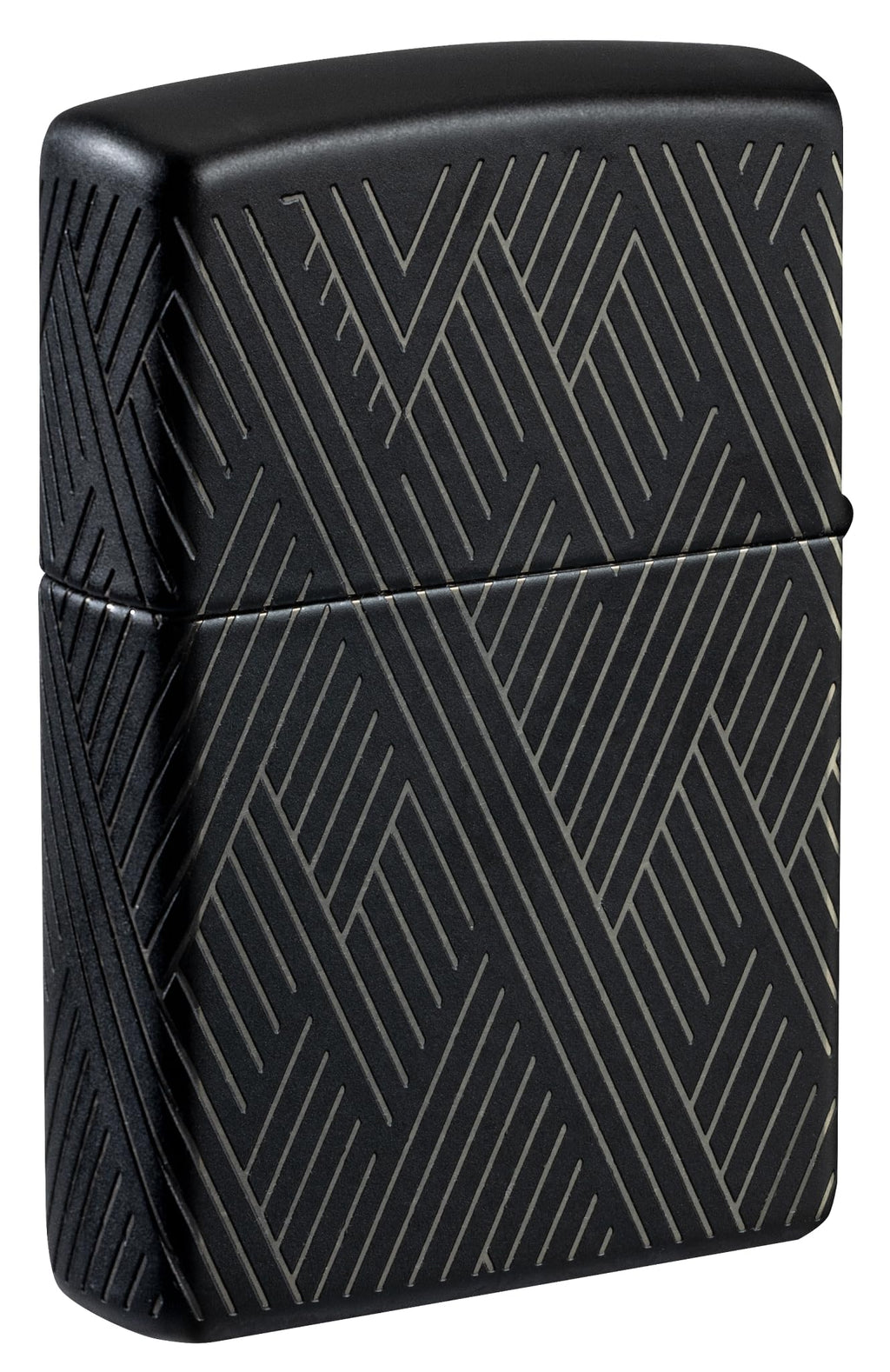 Zippo Lighter: Armor Deep Carve Multicut Pattern - High Polish Chrome 49881