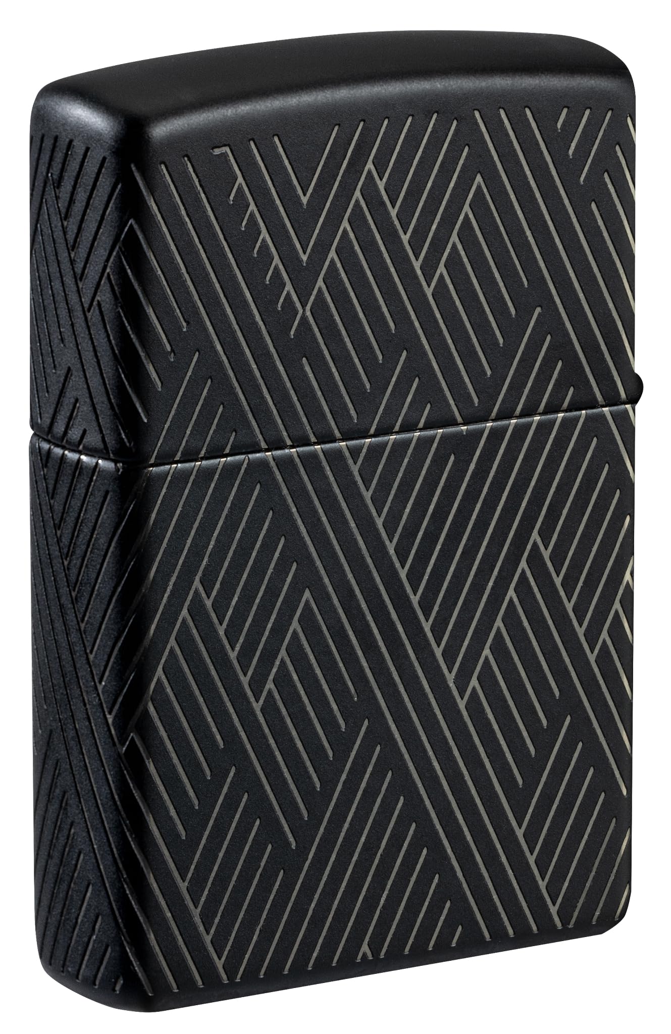 Zippo Lighter: Armor Deep Carve Multicut Pattern - High Polish Chrome 49881