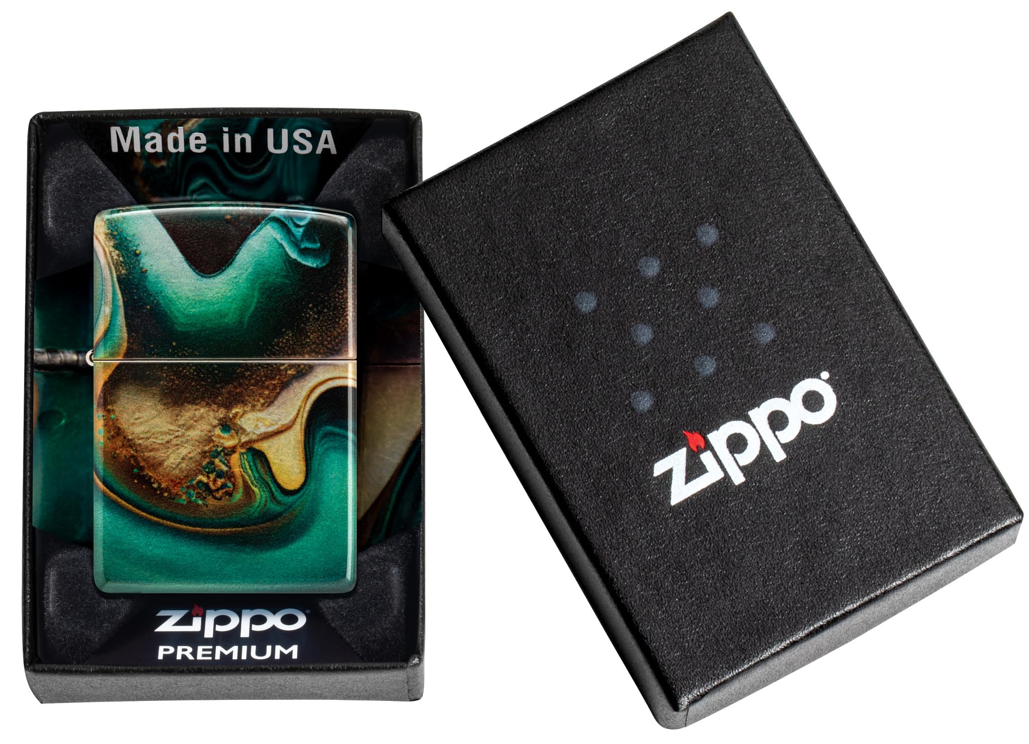 Zippo Lighter: Armor Deep Carve Multicut Pattern - High Polish Chrome 49881