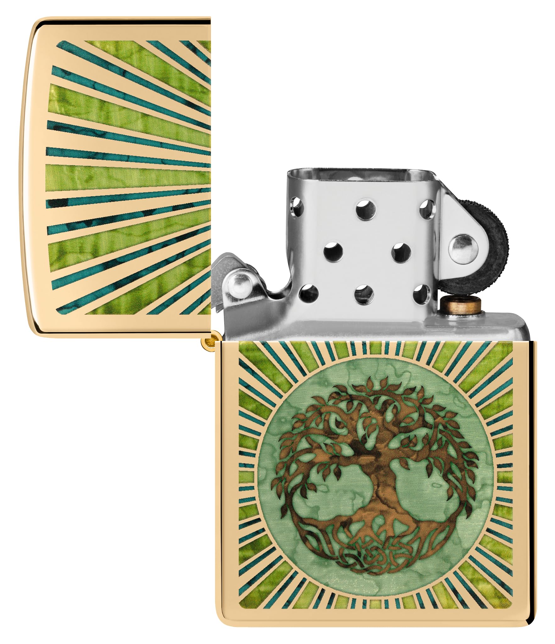 Zippo Armor Tree of Life Design Pocket Lighter